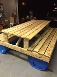 Together Diy Picnic Table Floating Picnic Table Picnic Table