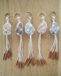 Macrame Keychain Keychain Craft Macrame Diy Macrame Design