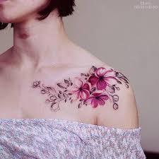 100 Nice Chest Tattoo Ideas Cuded Tattoos Watercolor Tattoo Flower Pretty Tattoos