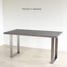 Metal dining table legs ukg pro. Industrial Modern Dining Table U Shaped Metal Legs What We Make