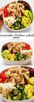 Avocado Chicken Salad Meal Prep Low Carb Beauty Bites Recipe Salad Meal Prep Chicken Salad Recipes Salad Recipes Low Carb