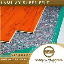 Global Alliance Trading Lamilay Super Felt Floor Underlay Visit Our Website At Http Www Gat77 Com Au For More Information Floor Underlay Flooring Laminate