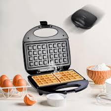 MAQUINA WAFFLERA CUADRADA SK-114 SOKANY 23X23CM