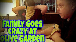 VIOLETTE1ST FAMILY GOES CRAZY IN OLIVE GARDEN!!!