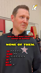 Had some fun with the Coppell basketball squad and asked the tough  question:, Who’s the most talented singer or rapper