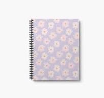 Flower Field Medium Wire-O Spiral Notebook