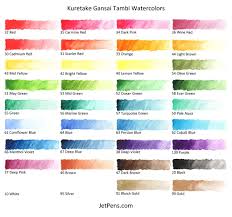Kuretake Gansai Tambi Watercolor Palette 36 Color Set