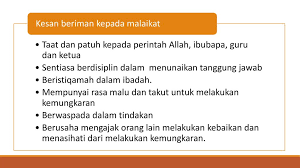 Beriman kepada malaikat merupakan salah satu dari enam rukun iman. Diyanah Lppi Kbk 6 Ppt Download