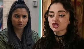 Kelly neelan (millie gibson) will be at the centre of nina lucas (mollie gallagher) and seb franklin's (harry visinoni) attack in coronation street. Coronation Street Spoilers Nina Lucas To Be Jailed As She Defends Asha Against Bullies Tv Radio Showbiz Tv Express Co Uk