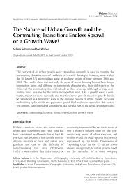 Modelling The Emergence Of Cities And Urban Patterning Using Coupled  Integro-Differential Equations | Journal Of The Royal Society Interface