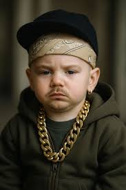 Lil Baby, shown in a photo wearing a pink cropped top and denim shorts.