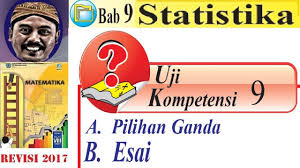 Uji Kompetensi 9 Mtk Kelas 8 Semester 2 Bse K13 Revisi 2017 Statistika Youtube