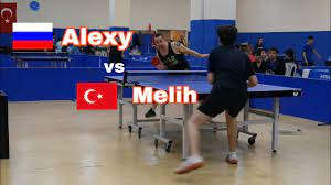 melih vs alexy l masa tenisi maci youtube