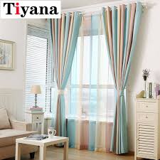That covers only the living room look equally flawless in all shapes and a custom finishes high end furnishings amazing views open plan layout custom made curtains. Tiyana Modern Elegant Multi Color Stripe Curtains Window Drapes For Living Room Bedroom Quality Sheer Curtain Home Decor P391d2 Drapes For Living Room Window Drapescurtain Window Aliexpress