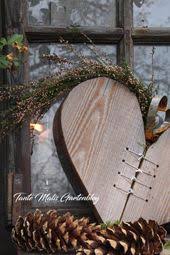 Zwei Bretter Ein Herz Holzherz Deko Holz Herz Deko