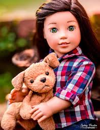 Button up Shirt 18 Inch Doll Clothes Pattern Fits Popular 18" Dolls