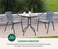 Wooden Garden Table B M In 2021 Wooden Garden Furniture Cheap Garden Furniture Wooden Garden Table