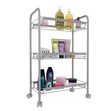 Rollregal Standregal Fur Kuche Badezimmer Und Wohnzimmer Rolling Kitchen Cart Storage Rack Moving And Storage