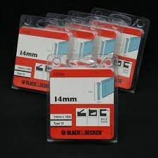 Black & decker a5956 type 12 nails 14mm b&d bd418 dn418 (2 packs). Black Decker A5956 Typ 12 Nagel 14mm B D Bd418 Dn418 5 Packs Ebay