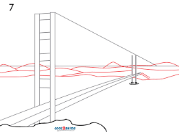 Pen and ink landscape on paper pen and landscape on paper easy speed art video for beginnerspen and ink on paper #shortsstep by step painting for begin. Golden Gate Bridge Drawing Step By Step Pictures