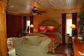 Dream Home Master Bedroom Cozy Ceilings Masterbedroom Log Home Bedroom Cabin Bedroom Rustic Luxury Log Cabins