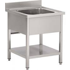 Outdoor portable camping folding table with sink faucet, fish fillet hunting table camp kitchen equipment picnic camping garden party. Saro Kitchen Sink Table Jannik 1 Basin 500 X 400 X 250 Mm With Bottom Shelf L 700 Mm W 700 Mm