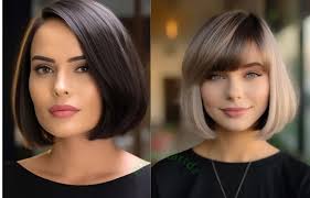قصات شعر قصير نسائي 2024
