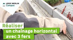 Comment Realiser Un Chainage Horizontal Avec 3 Fers Leroy Merlin Youtube