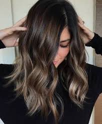 After some weeks, my black hair started fading to brown. Hair Color Highlights Ombre Low Lights Brunettes 61 Ideas Balayage Hair Hair Color Caramel Brown Hair Balayage