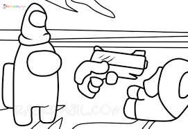 While the characters might look harmless and even cute, the among us game also entails death and murder. Among Us Coloring Pages 190 Best Coloring Pages Free Printable