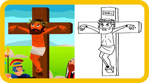 Gambar mewarnai mewarnai menjadi sebuah aktivitas yang seru dan menyenangkan bagi anak anak. Mewarnai Tuhan Yesus Disalib Kreatifitas Sekolah Minggu How To Coloring Jesus In The Cross Youtube