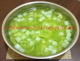 Air putih 500 ml 4. Cara Membuat Es Melon Serut Resep Masakan Indonesia