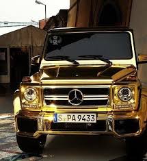 Goldmercedes 18k Gold The Only Gclass Worth Buying Show Cased In Dubai Gold Mercedes Super Cars Luxury Cars
