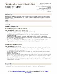 Fast learner and a hard worker with a. Communications Intern Resume Samples Qwikresume