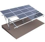 打ち込み式杭基礎架台（一本足）-YURB SOLAR |太陽光発電架台 ...