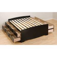 Coming with 6 drawers in total, this full size bed with storage provides a great amount of additional storage space for your. Prepac Queen 12 Drawer Platform Storage Bed Kohls In 2020 Twin Storage Bed Bedroom Storage For Small Rooms Storage Bed