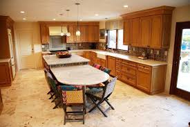 Santa Barbara Black Half Moon Table With Traditional Curtains And Drapes Kitchen Mediterra Kitchen Island Dimensions Kitchen Island With Seating Kitchen Design