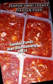 Hmmm semuanya gara gara sambal tumis telur ini menyebabkan saya makan banyak malam ni, nasi lemak lagi. Frozen Food Sambal Emergency Rm10 Dapur Ummi Legacy Facebook