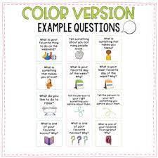A conversation starter is a question or a prompt that is used to initiate a conversation. Distance Learning Family Edition Conversation Starters Tpt