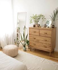Neutral Modern Boho Bedroom Cozy Bedroom Bohemian Bedroom Dresser Bedroom Bohemian Boho Cozy Dresser Home Decor Bedroom Bedroom Design Bedroom Interior