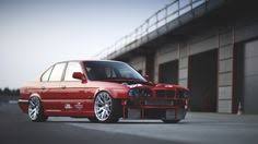 Bmw E34 Red Wallpaper Download Full Hd Size