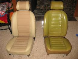 Upholstery Dyeing Vinyl Before And