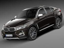 3d Model Bmw X6 2015 C4d Obj 3ds Fbx Bmw X6 Bmw Suv Cars