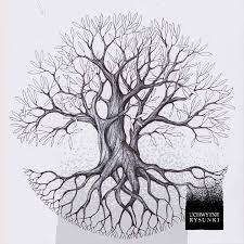 Black And White Drawing Ideas Nature Art Design Black White Grey Pen Ink Tattoo Creative Tattoo Sketch Drawing Artwork Polishart Imagination Tatto In 2020 Tree Drawing Tree Art Tree Tattoo