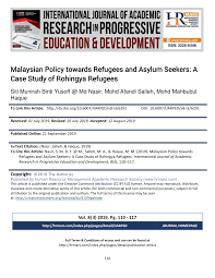 Contextual translation of appointment letter into malay. Pdf Malaysian Policy Towards Refugees And Asylum Seekers A Case Study Of Rohingya Refugees