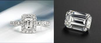 Couple with Emerald Cut Ring