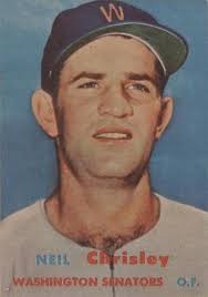 1959 Topps Baseball #189 Neil Chrisley.