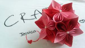 Origami Easy Origami Cherry Flower Ball Youtube Origami flower bouquets and origami flower garlands paper demon jewelry. origami easy origami cherry flower ball