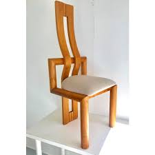 1960s Vintage Brazilian Curved Back Dining Chairs Set Of 6 Chairish Dining Chairs Chair Wooden Dining Chairs