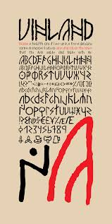 The classic led zeppelin logo was created in 1973, five years after the band adopted its current name instead of the new yardbirds. Vinland Font Dafont Com Lettering Alphabet Lettering Fonts